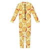 Slice Of Cheese Pattern Print Jumpsuit