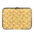 Slice Of Cheese Pattern Print Laptop Sleeve