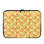 Slice Of Cheese Pattern Print Laptop Sleeve