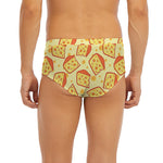 Slice Of Cheese Pattern Print Men's Briefs
