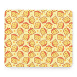 Slice Of Cheese Pattern Print Mouse Pad