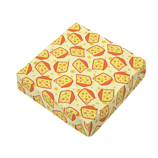 Slice Of Cheese Pattern Print Outdoor Seat Cushion Cover