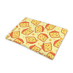 Slice Of Cheese Pattern Print Pet Cooling Mat Cover