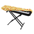 Slice Of Cheese Pattern Print Piano Keyboard Cover