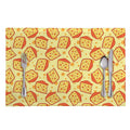 Slice Of Cheese Pattern Print Placemat