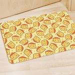 Slice Of Cheese Pattern Print Polyester Doormat