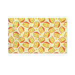Slice Of Cheese Pattern Print Polyester Flag