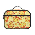 Slice Of Cheese Pattern Print Portable Lunch Bag
