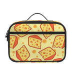 Slice Of Cheese Pattern Print Portable Lunch Bag