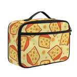 Slice Of Cheese Pattern Print Portable Lunch Bag