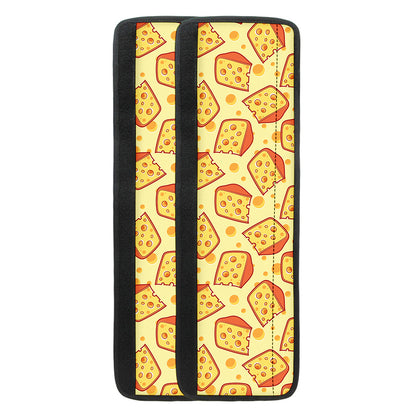 Slice Of Cheese Pattern Print Refrigerator Handle Covers