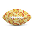 Slice Of Cheese Pattern Print Rugby Ball