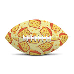 Slice Of Cheese Pattern Print Rugby Ball