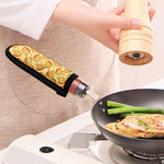 Slice Of Cheese Pattern Print Skillet Handle Cover