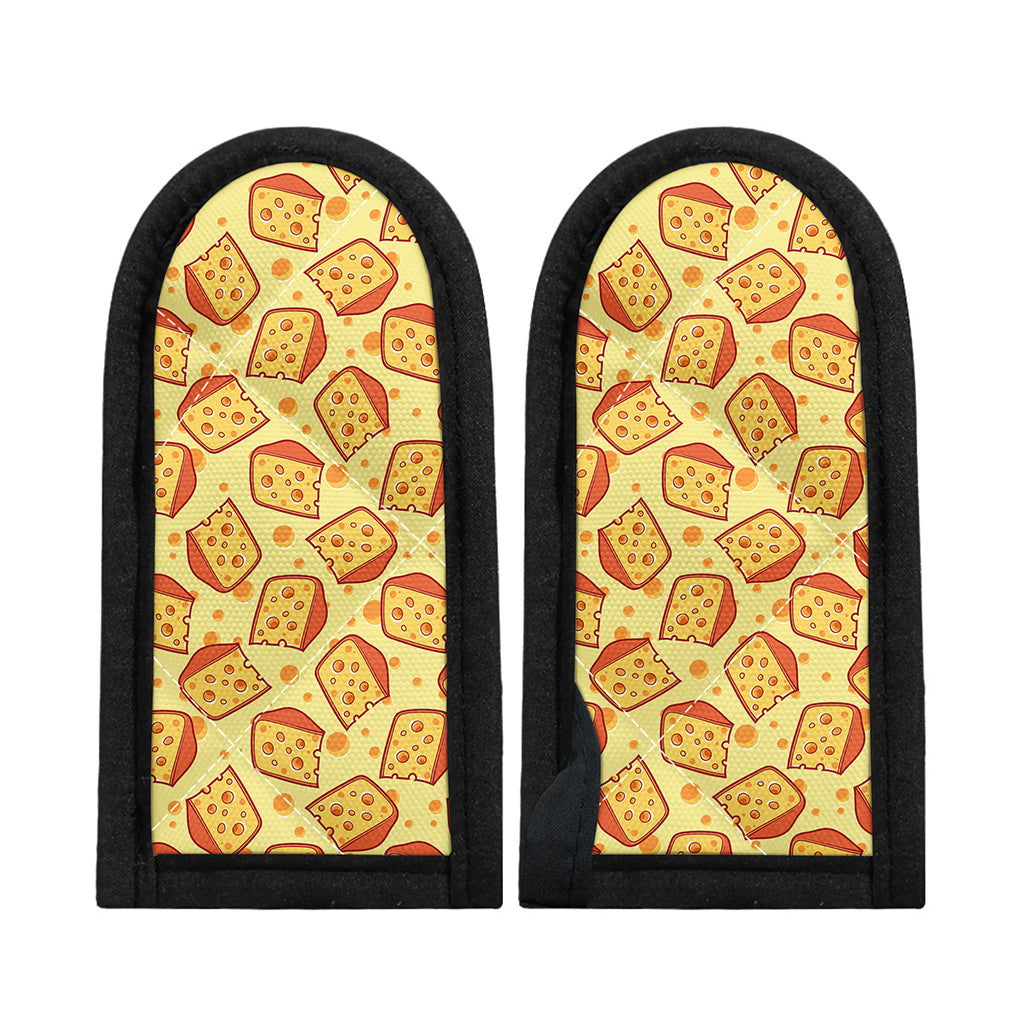 Slice Of Cheese Pattern Print Skillet Handle Cover
