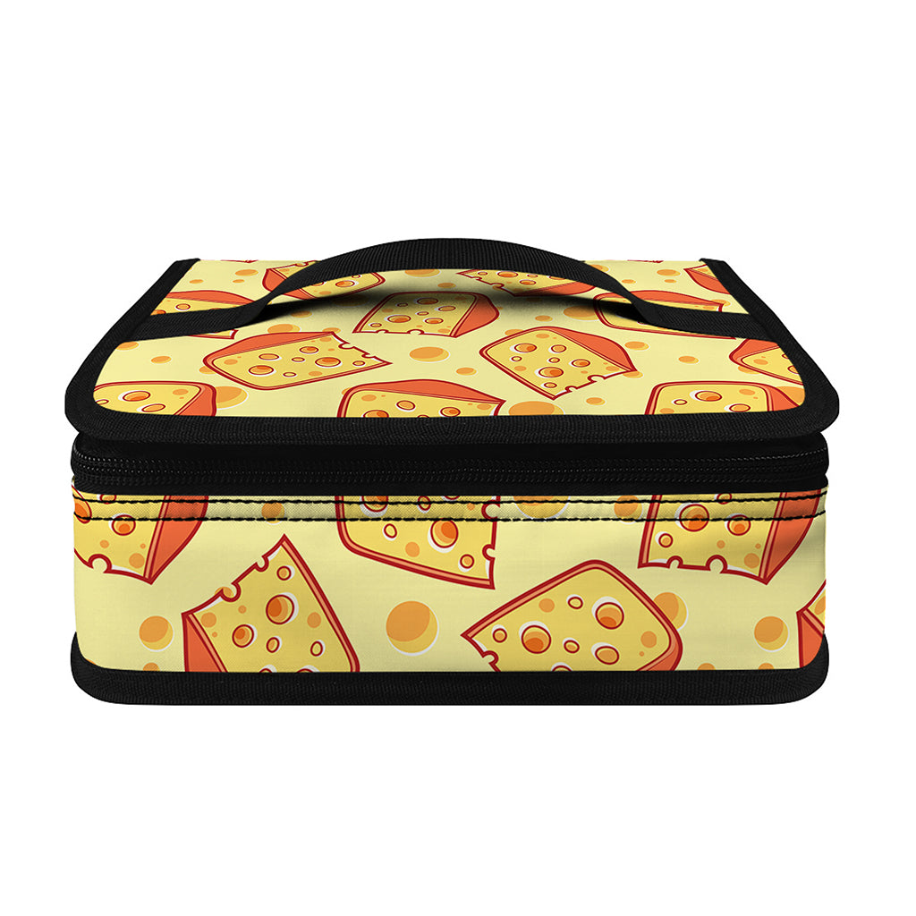 Slice Of Cheese Pattern Print Small Lunch Bag
