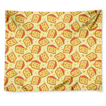 Slice Of Cheese Pattern Print Tapestry