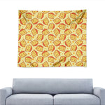 Slice Of Cheese Pattern Print Tapestry