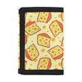 Slice Of Cheese Pattern Print Trifold Wallet