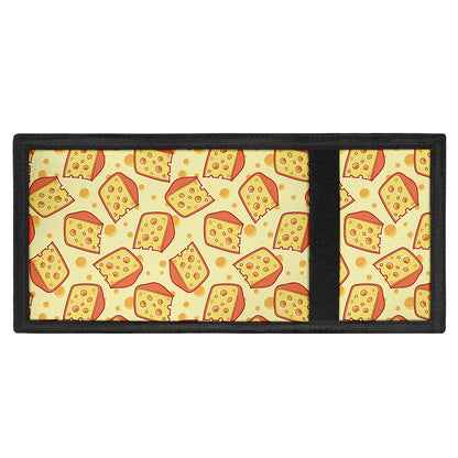 Slice Of Cheese Pattern Print Trifold Wallet