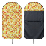 Slice Of Cheese Pattern Print Waterproof Car Seat Cover