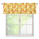 Slice Of Cheese Pattern Print Window Valance
