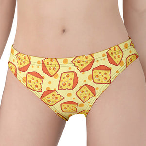 Slice Of Cheese Pattern Print Women's Panties