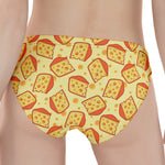 Slice Of Cheese Pattern Print Women's Panties