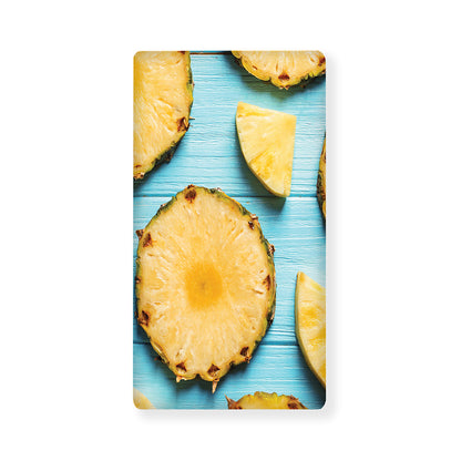 Sliced Pineapple Print Baby Crib Sheet