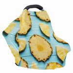 Sliced Pineapple Print Baby Seat Cover
