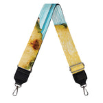 Sliced Pineapple Print Bag Strap