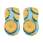 Sliced Pineapple Print Bar Stool Covers