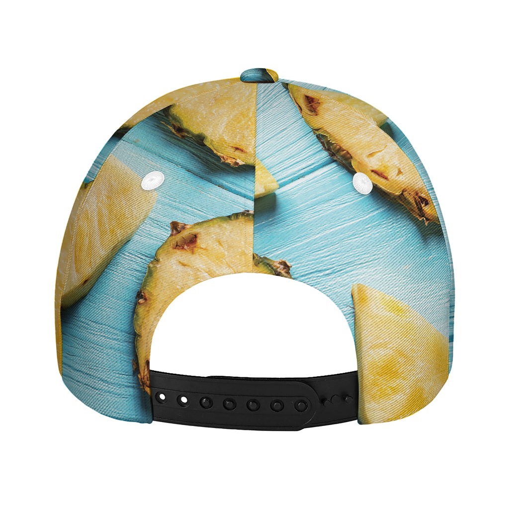 Sliced Pineapple Print Baseball Cap