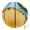 Sliced Pineapple Print Basketball