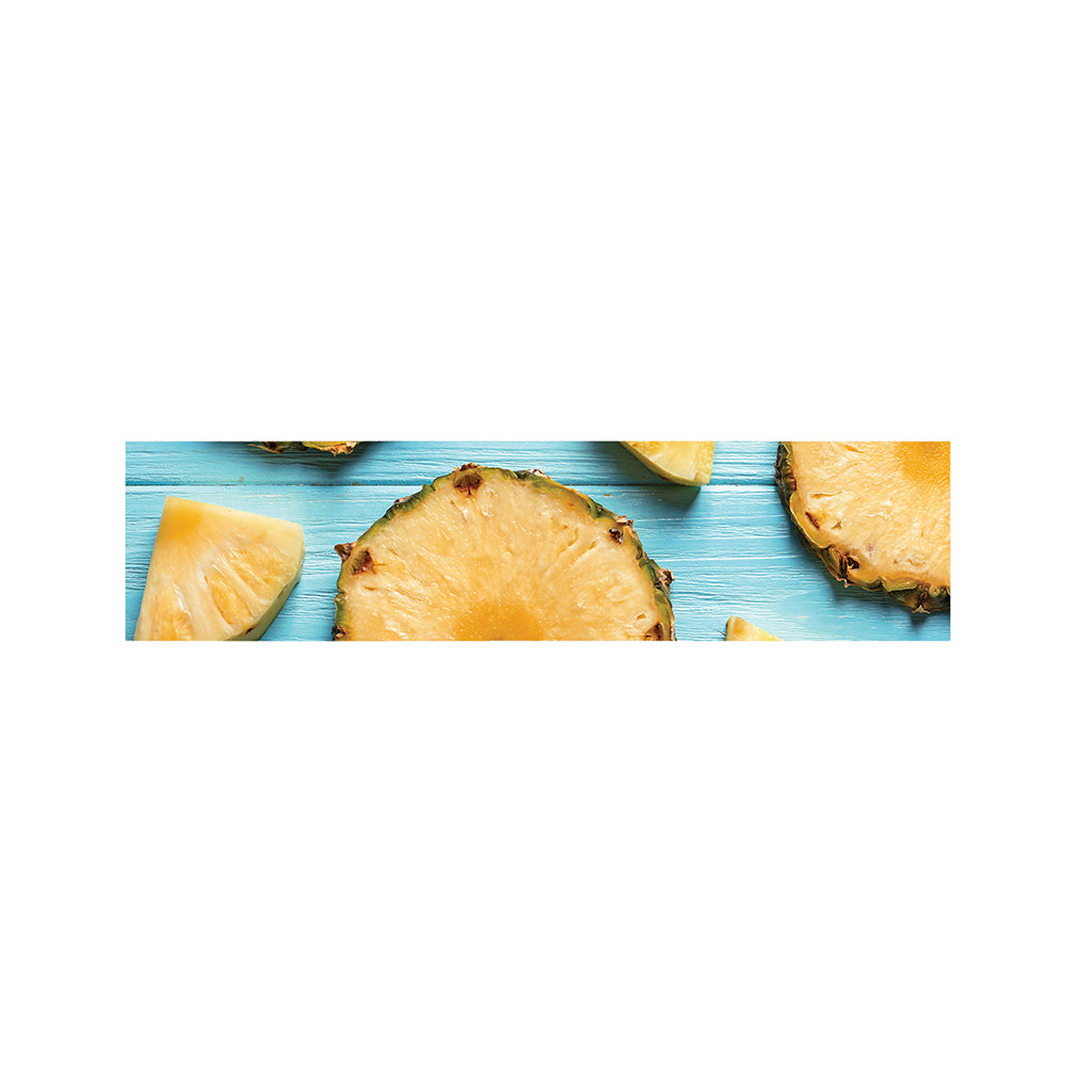 Sliced Pineapple Print Bed Runner