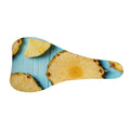 Sliced Pineapple Print Bicycle Seat Cover