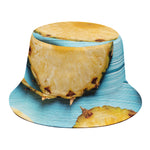 Sliced Pineapple Print Bucket Hat