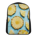 Sliced Pineapple Print Casual Backpack