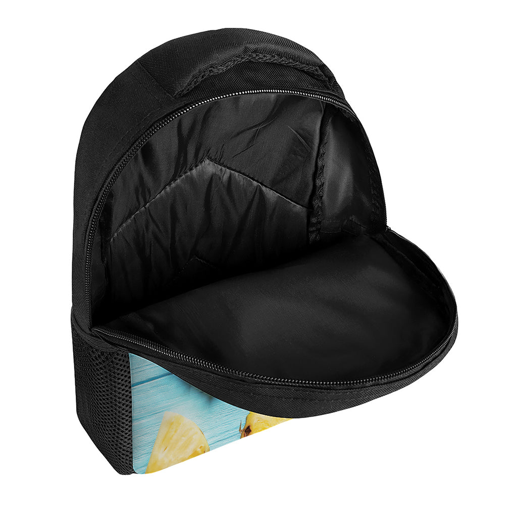 Sliced Pineapple Print Casual Backpack