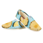Sliced Pineapple Print Casual Shoes