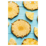 Sliced Pineapple Print Curtain