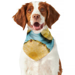 Sliced Pineapple Print Dog Bandana