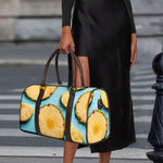 Sliced Pineapple Print Duffle Bag