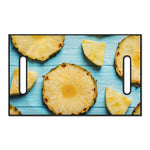Sliced Pineapple Print Golf Cart Seat Cover