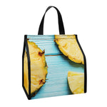 Sliced Pineapple Print Insulated Lunch Tote
