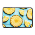 Sliced Pineapple Print Kitchen Mat