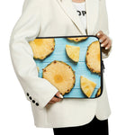 Sliced Pineapple Print Laptop Sleeve
