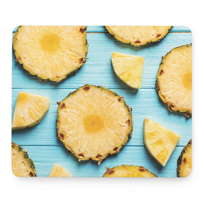 Sliced Pineapple Print Mouse Pad