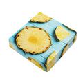 Sliced Pineapple Print Outdoor Seat Cushion Cover