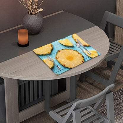 Sliced Pineapple Print Placemat